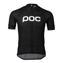 POC Essential Road Logo Kerékpáros Mez Uranium Black