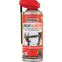 SOUDAL All Weather Lubricant - Négy évszakos Kenőolaj Spray 400 ml