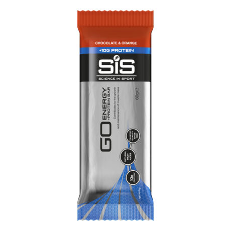SiS GO Energia- és proteinszelet - 60g - Csokoládé & Narancs