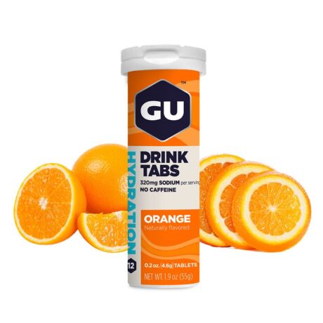 GU HYDRATION DRINK pezsgõtabletta 12 db narancs ízű