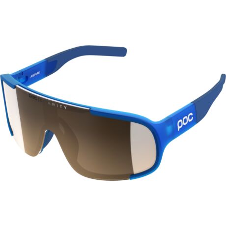 POC ASPIRE Opal Blue Translucent-Brown Silver Mirror kerékpáros szemüveg