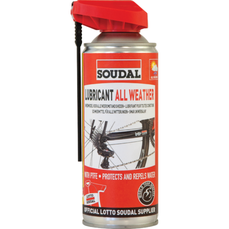 SOUDAL All Weather Lubricant - Négy évszakos Kenőolaj Spray 400 ml