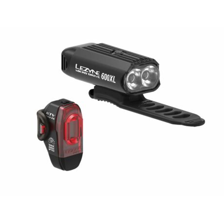 Lezyne Micro Drive 600XL / KTV Pro Lámpa Szett